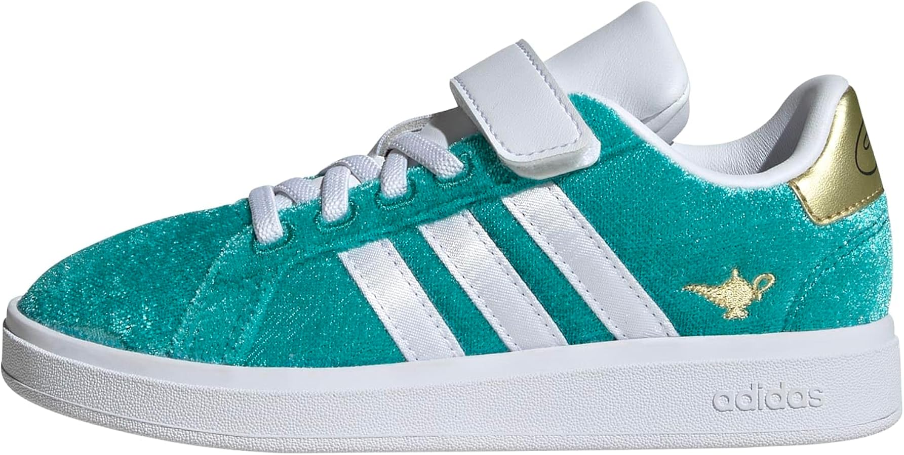 adidas Disney スニーカー Amazon.com | adidas Unisex-Kids Disney Jasmine Grand Court 2.0